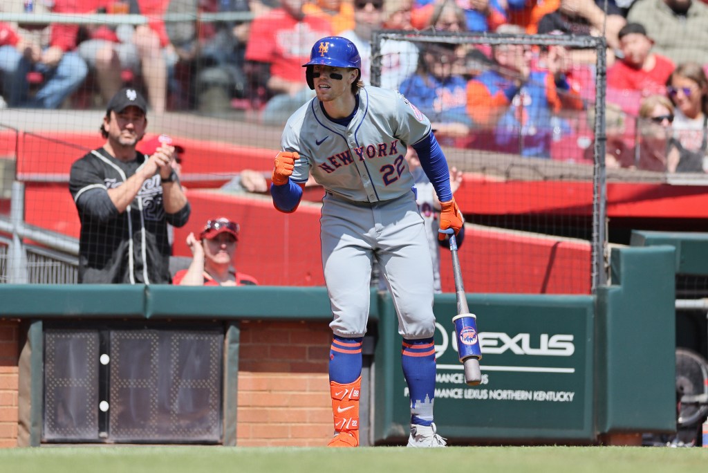 Brett Baty is off to a strong start for the Mets this season.