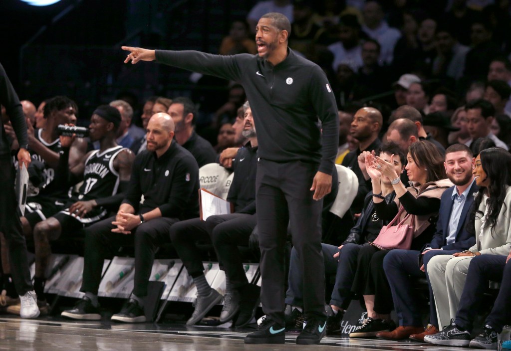 Brooklyn Nets interim head coach Kevin Ollie