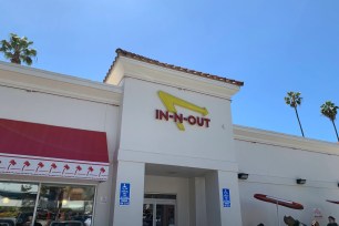 In-and-Out burger.