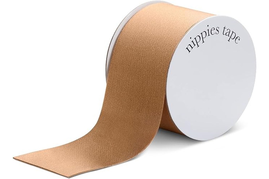 Nippies Breast Lift Tape - 2-inch Wide Adhesive Fashion Tape For Skin and Body, Invisible Under Clothing