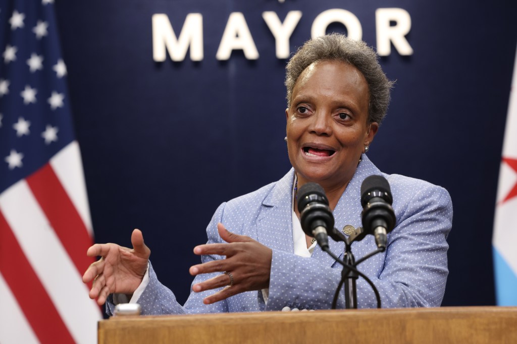 Photo of former Chicago Mayor  Lori Lightfoot