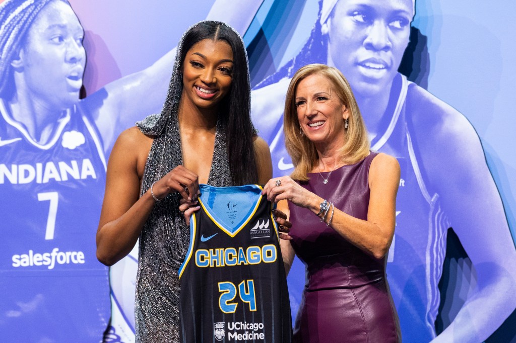 Angel Reese was selected by the Chicago Sky in the 2024 WNBA Draft on April 15, 2024.