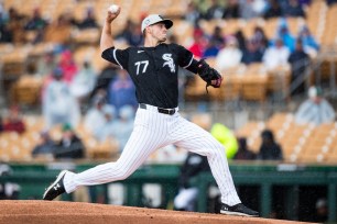 White Sox pitcher Chris Flexen