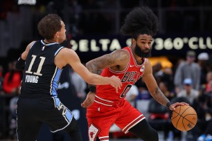 Coby White and the Bulls take on Trae Young and the Hawks in Chicago on Wednesday.