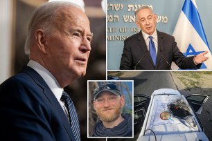 biden, netanyahu, flickinger