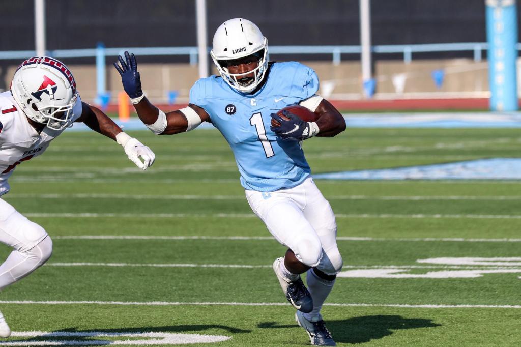 Dante Miller rushed for 1,281 yards on 258 carries with six touchdowns while attending Columbia. 