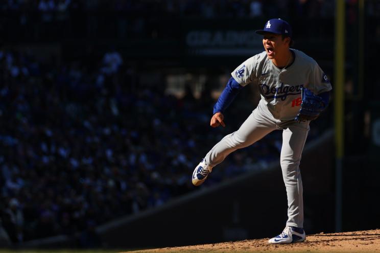 Yoshinobu Yamamoto of the Dodgers gets the start against the Padres.