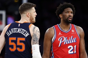 The New York Knicks staged a thrilling rally after trailing the Philadelphia 76ers by five points with under a minute to play in Game 2 of the teams’ Eastern Conference first-round playoff series. 
