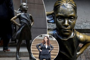 Fearless Girl Statue and Kristen Visbal