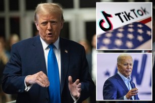 Donald Trump wants young people to blame President Biden for the TikTok divestment bill.