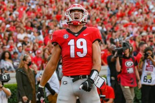 Georgia tight end Brock Bowers could be a target of the Jets at pick No. 10.