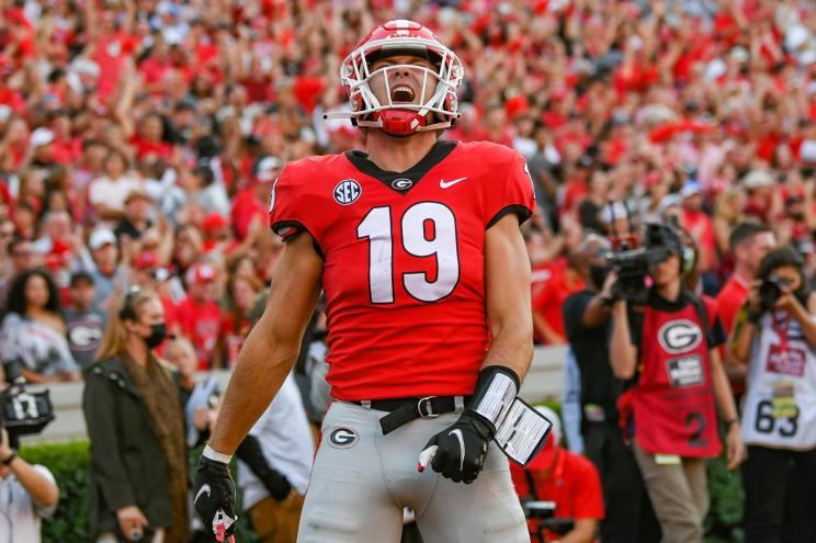 Georgia tight end Brock Bowers could be a target of the Jets at pick No. 10.