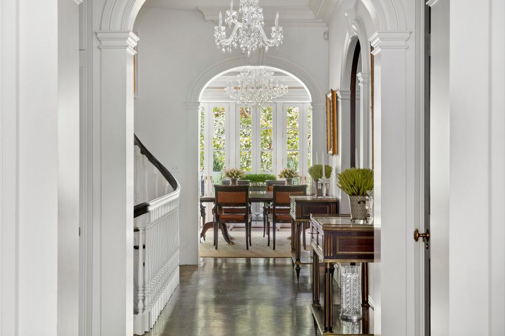 Lovely light filters through the E. 68th St. townhouse.