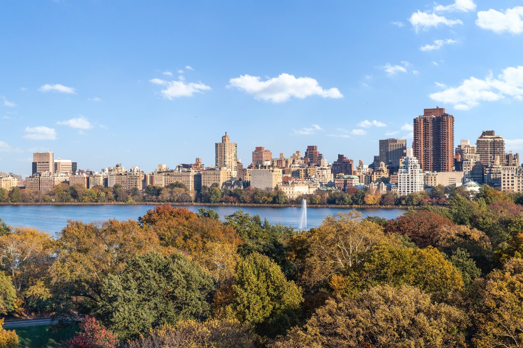 The co-op looks to lovely Central Park views.