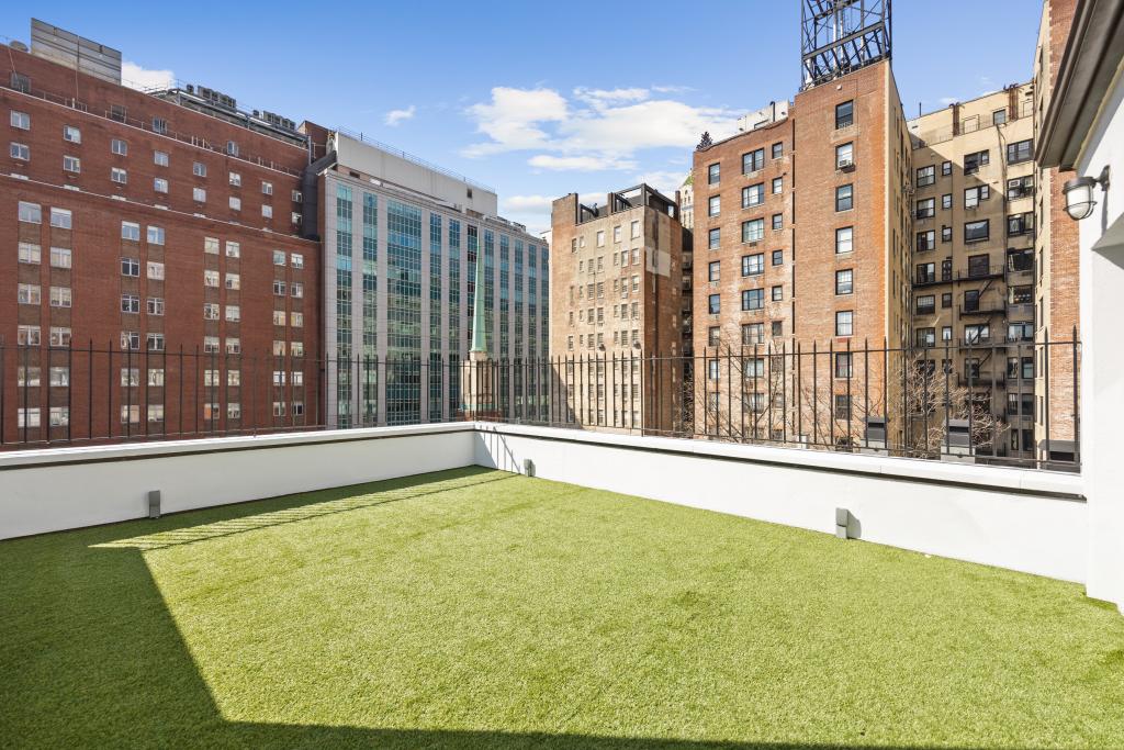 The Upper East Side townhouse comes with lots of green space if you don't want to walk to Central Park. 