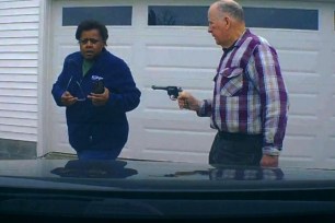 The newly released dash cam footage from 61-year-old driver Loletha Hall’s car shows 81-year-old William Brock, of South Charleston, approaching her at gunpoint about 11:20 a.m. March 25.
