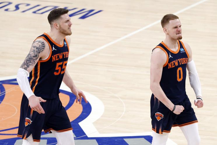The Knicks are one of several teams thriving on their home court during the NBA Playoffs.