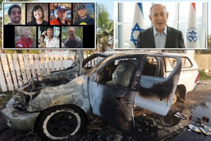 World leaders having been ratcheting up the pressure on Israel to investigate the tragic airstrike (center) that killed seven World Central Kitchen charity workers (top left) delivering food in Gaza