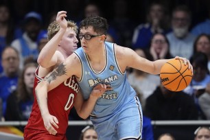 Robbie Avila and Indiana State are favored against Seton Hall in the NIT title game.