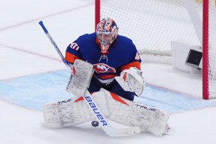 The Islanders will take on the Rangers at Madison Square Garden on Saturday.