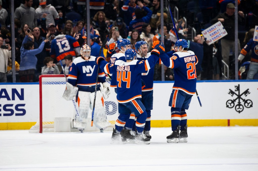 The Islanders could use two wins against the Rangers to solidify their playoff positioning.