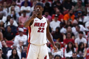 Jimmy Butler and the Heat take on the 76ers Wednesday night in Philadelphia.