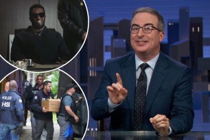 John Oliver blasts Uber Eats for past Diddy commercial.