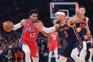 Josh Hart's 12-point second quarter helped the Knicks trim their deficit to four points at halftime.