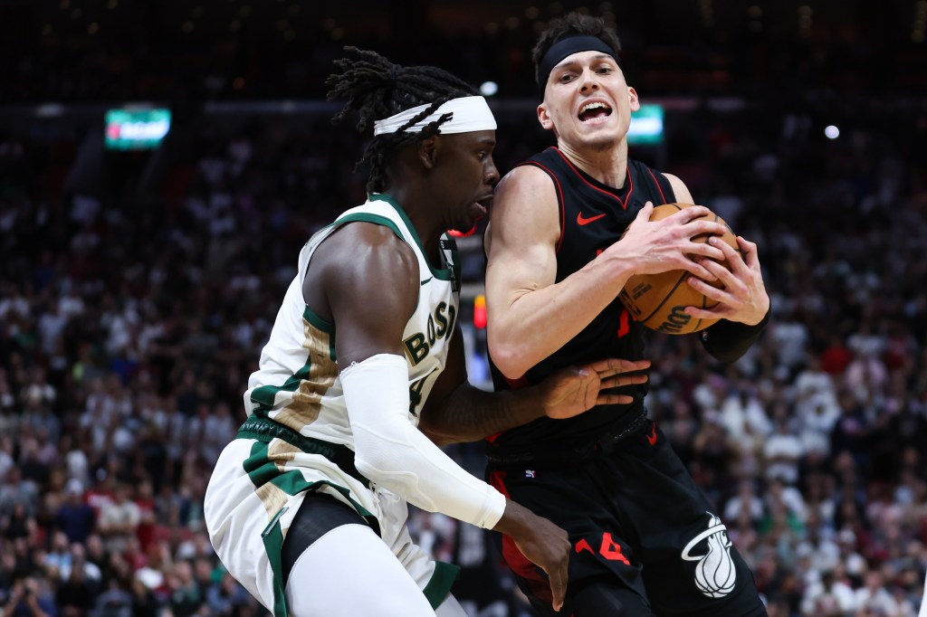 Expect Jrue Holiday to stick closely to Tyler Herro in Game 4.