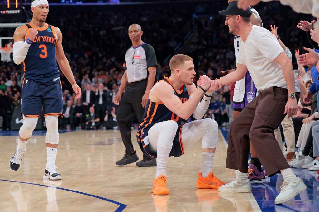 Donte DiVincenzo and the Knicks will be tasked with defending Madison Square Garden against the 76ers.