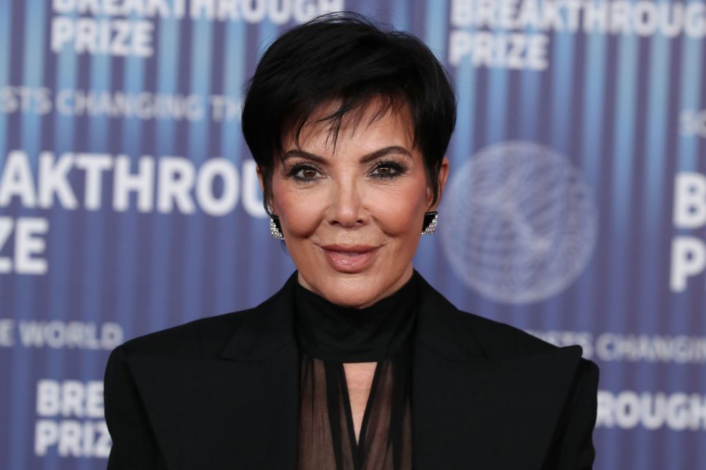 Kris Jenner at the 10th Breakthrough Prize in LA in April 2024.