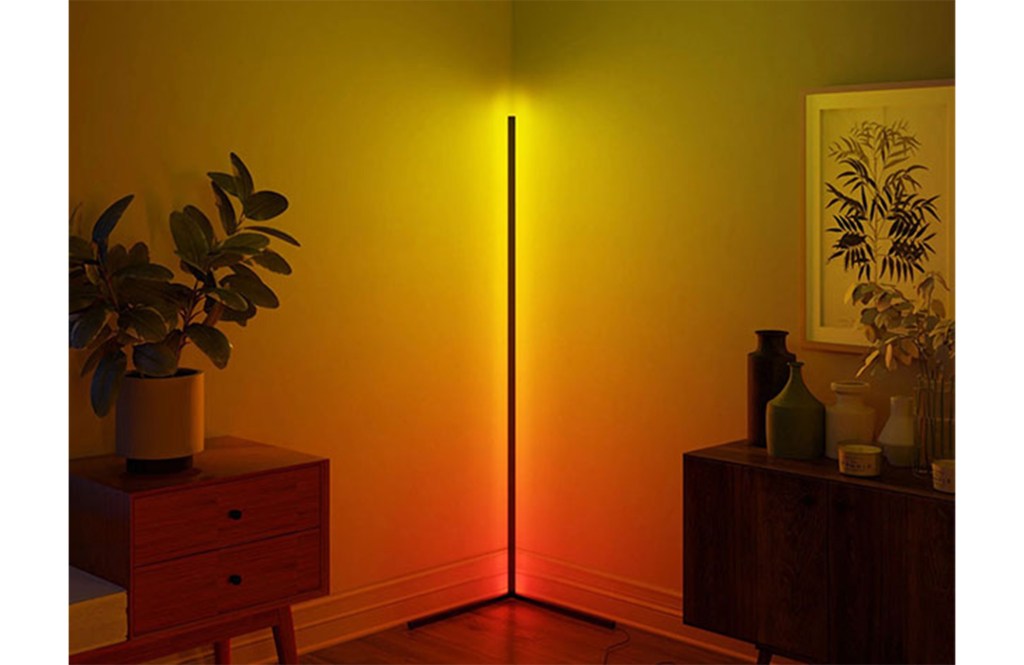 Lamp Depot Minimalist LED Corner Floor Lamp