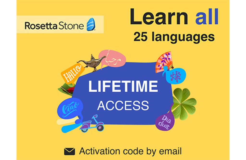 Rosetta Stone: Lifetime Subscription (All Languages)