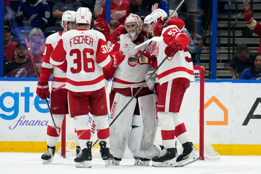 The Red Wings need a win bad against the Rangers on Friday.