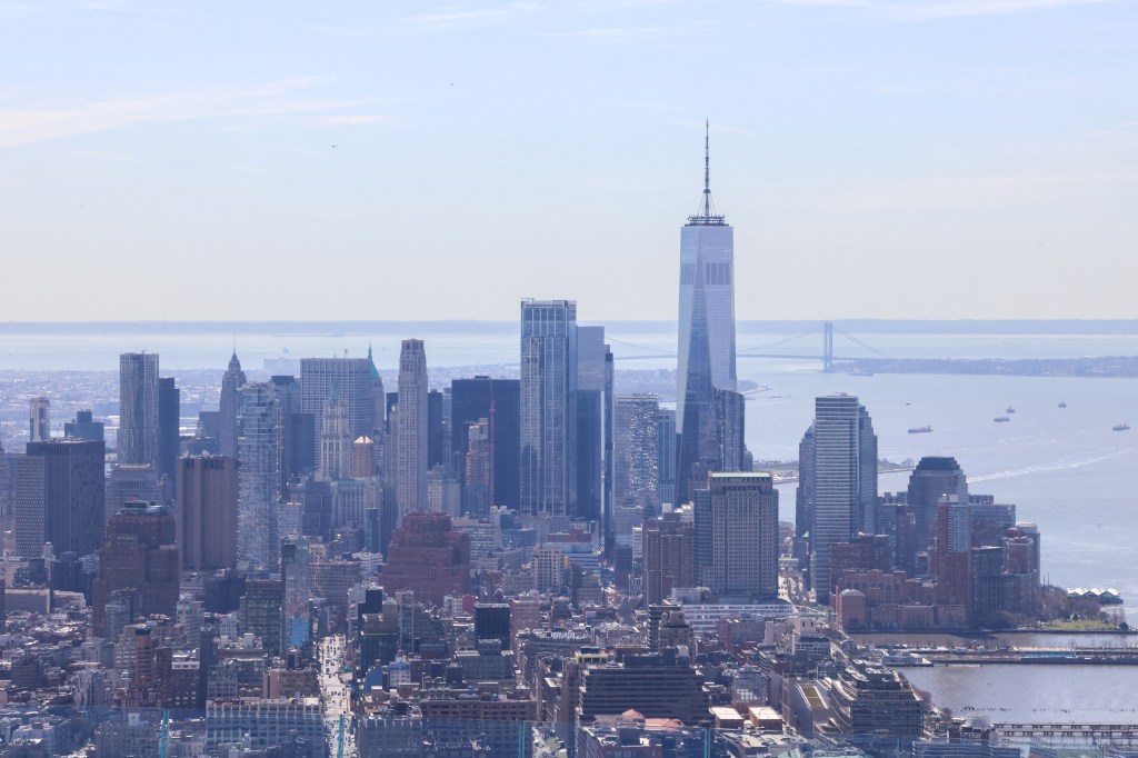 New York City was knocked out of the top 10 list due to depreciating property values.