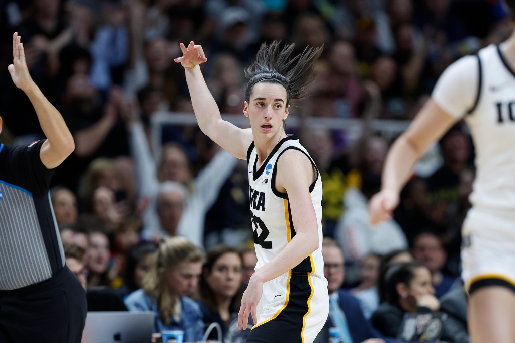 Caitlin Clark is a 3-point machine for Iowa, looking for revenge. 