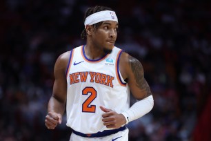 Miles McBride will try to lead the Knicks over the Kings on Thursday night.