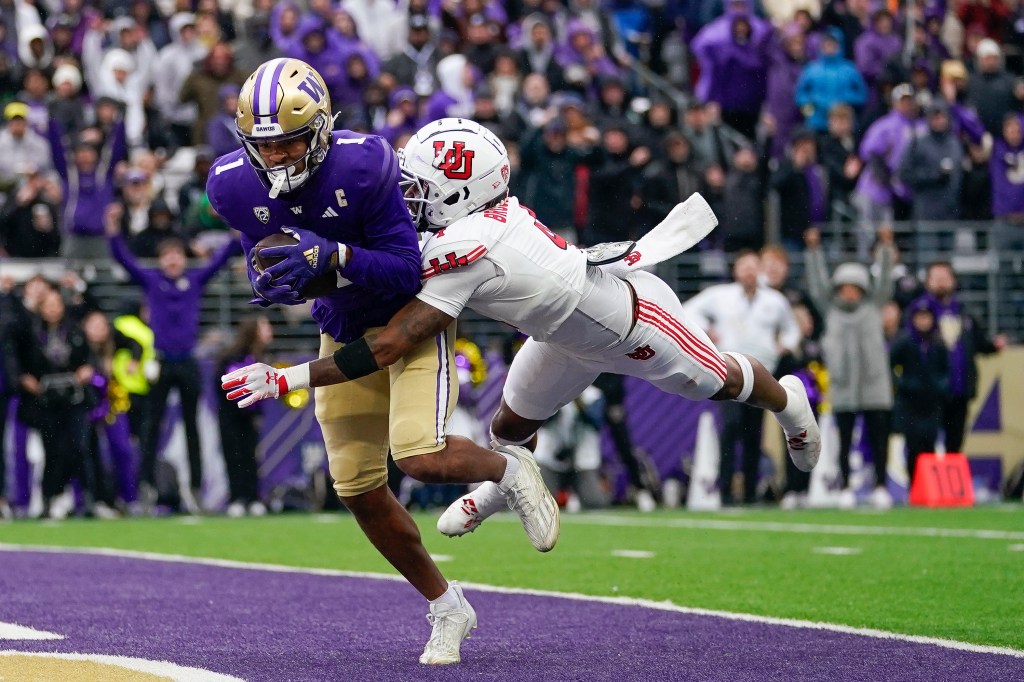 Washington wide receiver Rome Odunze (1)