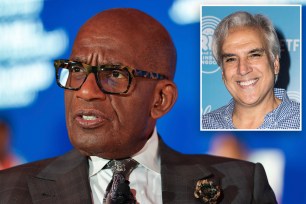 Al Roker in a suit and glasses