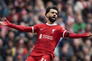 Mohamed Salah leads Liverpool against Fulham on Sunday in Premier League action.