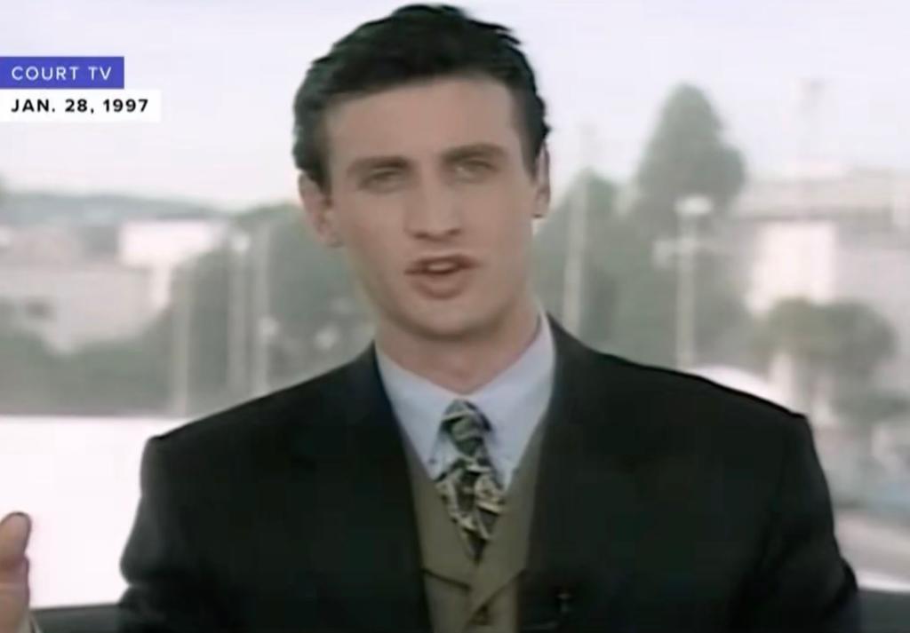 NewsNation host Dan Abrams in a suit reflecting on his career, including his big break reporting on the O.J. Simpson trial.