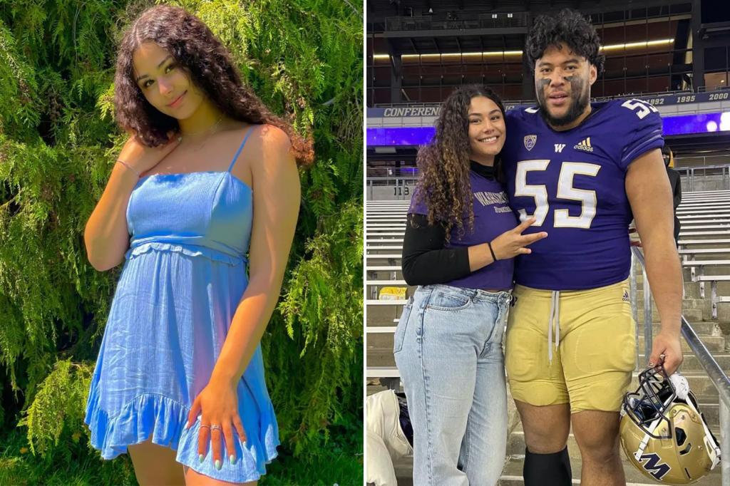 Carys Zayda is dating Washington tackle Troy Fautanu and Carys Zayda.