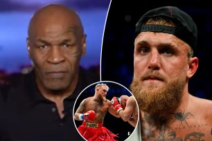 Mike Tyson said he's nervous and afraid to get in the ring with Jake Paul for their exhibition fight set for July 20 in Arlington, Texas. 