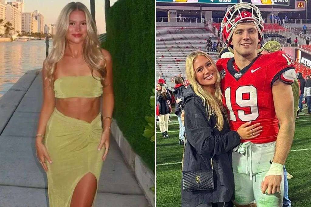 Cameron Rose Newell is dating Georgia tight end Brock Bowers.