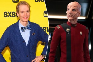 Doug Jones portrays the fan-beloved alien Saru in "Star Trek: Discovery."