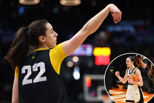 Caitlin Clark and Iowa will face South Carolina in the March Madness championship game Sunday.