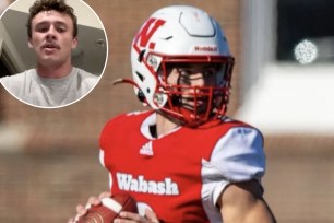 Liam Thompson starred at Wabash.