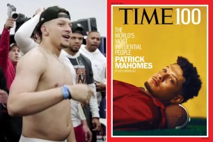 patrick mahomes time 100 dadbod