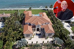 Billy Joel gives his Florida home on sale another $5 million price cut. 