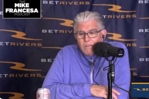 Mike Francesa clarified that the golf friends whose hockey analysis he cited on his podcast had NHL experience and were not 'some businessman's hockey views'.